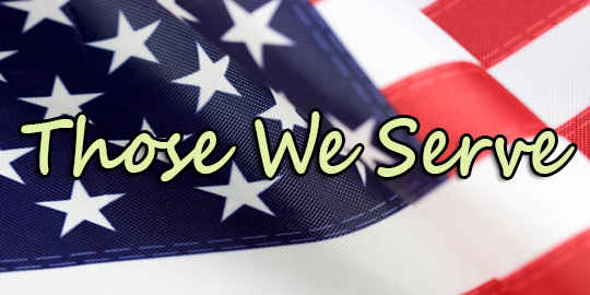 Image of Those We Serve Banner