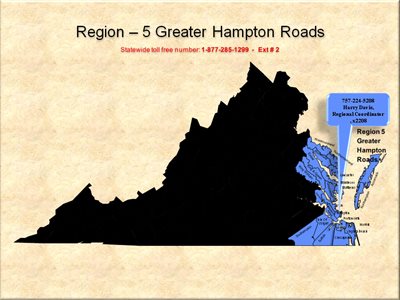 Image of Region 5 Map