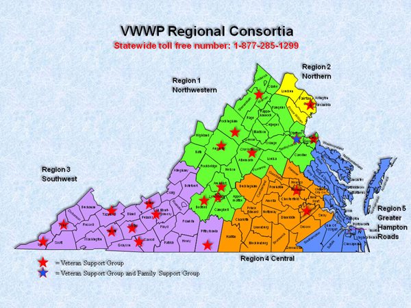 Image of VWWP Regional Consortia